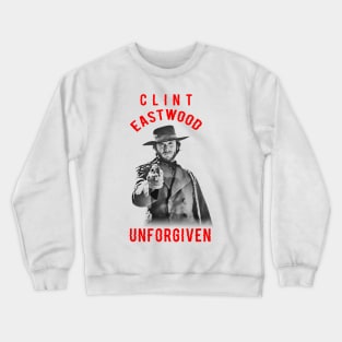 clint eastwood visual art Crewneck Sweatshirt